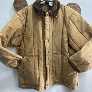 VTG Walls Blizzard Insulated Canvas Jacket Mens XL Quilted Chore Coat‎